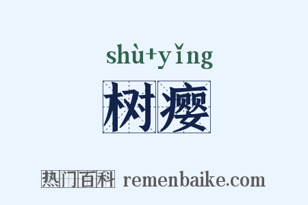 树瘿是什么意思的图片